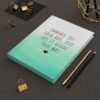 Embrace Joy Each Day Hardcover Journal – Lined Notebook