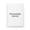 Personalized Hardcover Journal – Lined Notebook