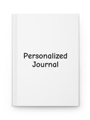 Personalized Hardcover Journal – Lined Notebook