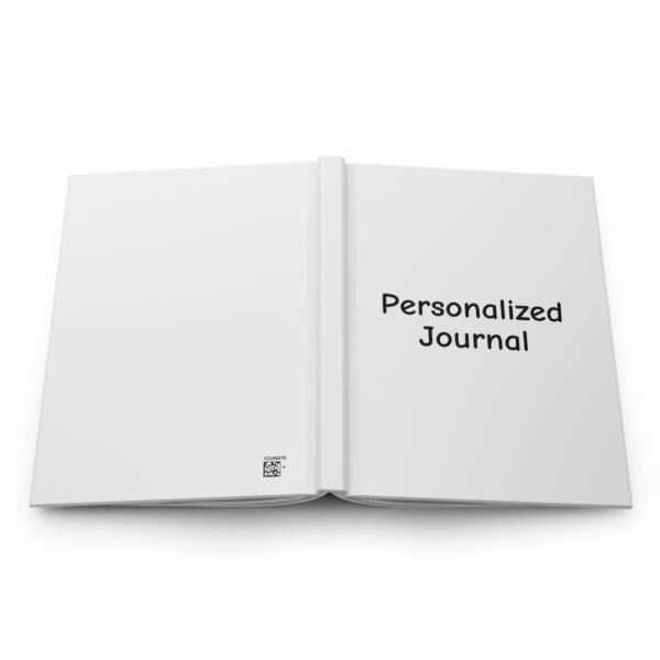 Personalized Hardcover Journal – Lined Notebook
