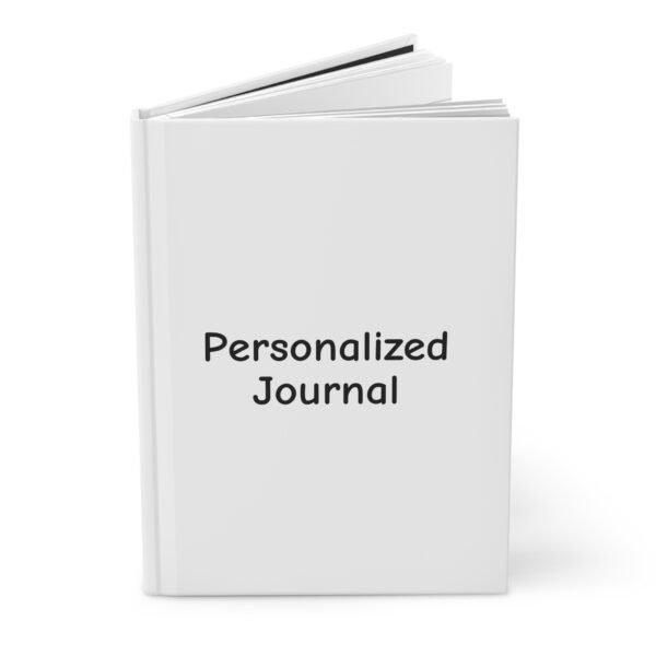 Personalized Hardcover Journal – Lined Notebook