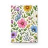 Blooming Garden Floral Pattern Hardcover Journal – Lined Notebook