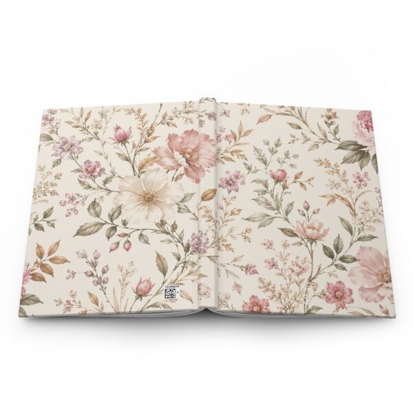 9200981055857931635_2048.jpeg Elegant Vintage Floral Pattern Hardcover Journal – Lined Notebook
