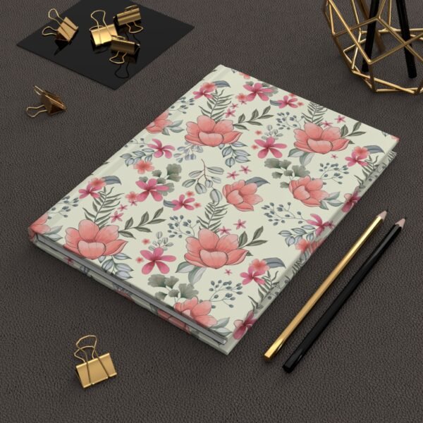 11048032089792651082_2048.jpeg Blush Garden Floral Hardcover Journal – Lined Notebook