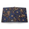 Midnight Blue & Gold Floral Hardcover Journal – Lined Notebook