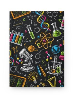 16383509663488830971_2048.jpeg Colorful Science & Chemistry Hardcover Journal – Lined Notebook