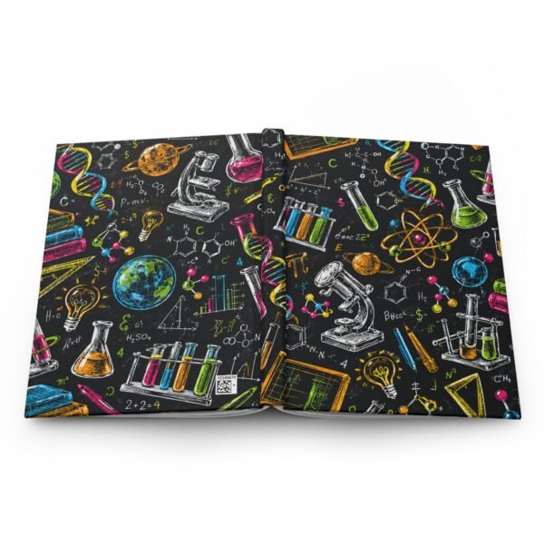 Colorful Science & Chemistry Hardcover Journal – Lined Notebook