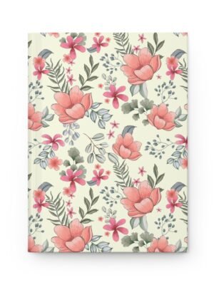 6003313364181103711_2048.jpeg Blush Garden Floral Hardcover Journal – Lined Notebook