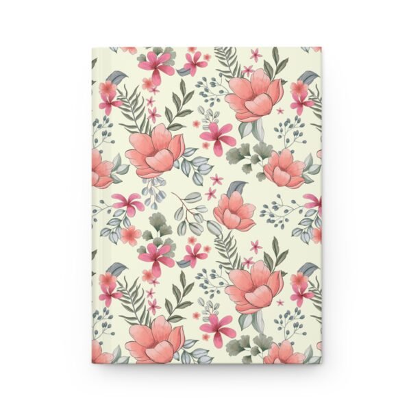 6003313364181103711_2048.jpeg Blush Garden Floral Hardcover Journal – Lined Notebook