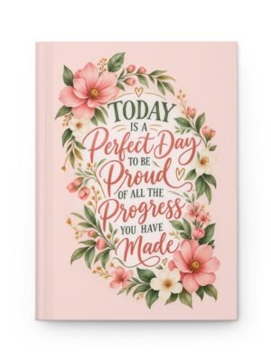 9922519120236313370_2048.jpeg Today Is a Perfect Day to Be Proud Hardcover Journal – Lined Notebook